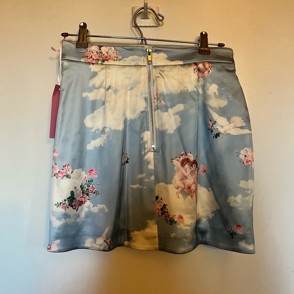 CELESTIAL SASS SATIN SKIRT